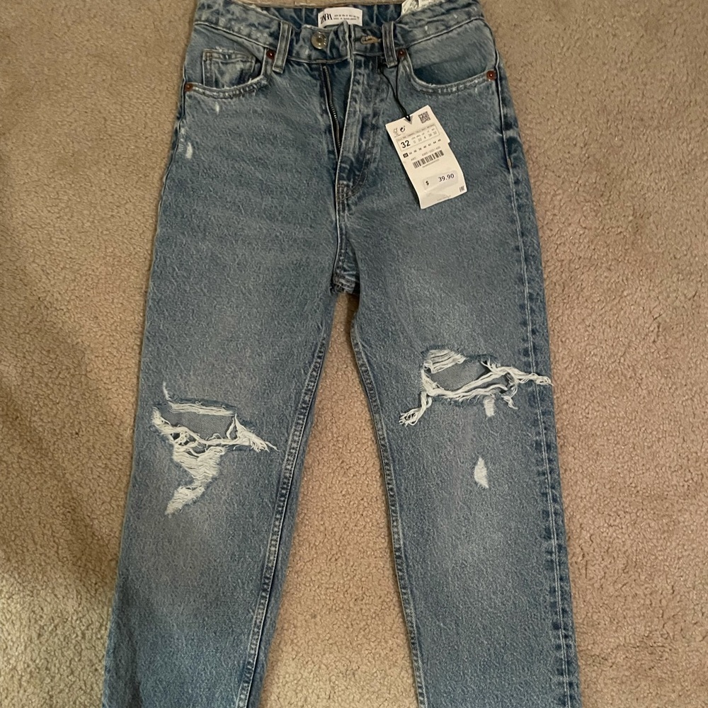 Zara Straight Leg Jeans